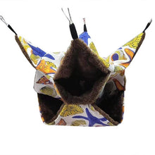 Load image into Gallery viewer, Large Warm Hamster Hanging House Small Animals Squirrel Cotton Hammock Beds Nesters Double Layer Rat Squirrel Hanging Bed Cage