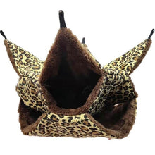 Load image into Gallery viewer, Large Warm Hamster Hanging House Small Animals Squirrel Cotton Hammock Beds Nesters Double Layer Rat Squirrel Hanging Bed Cage